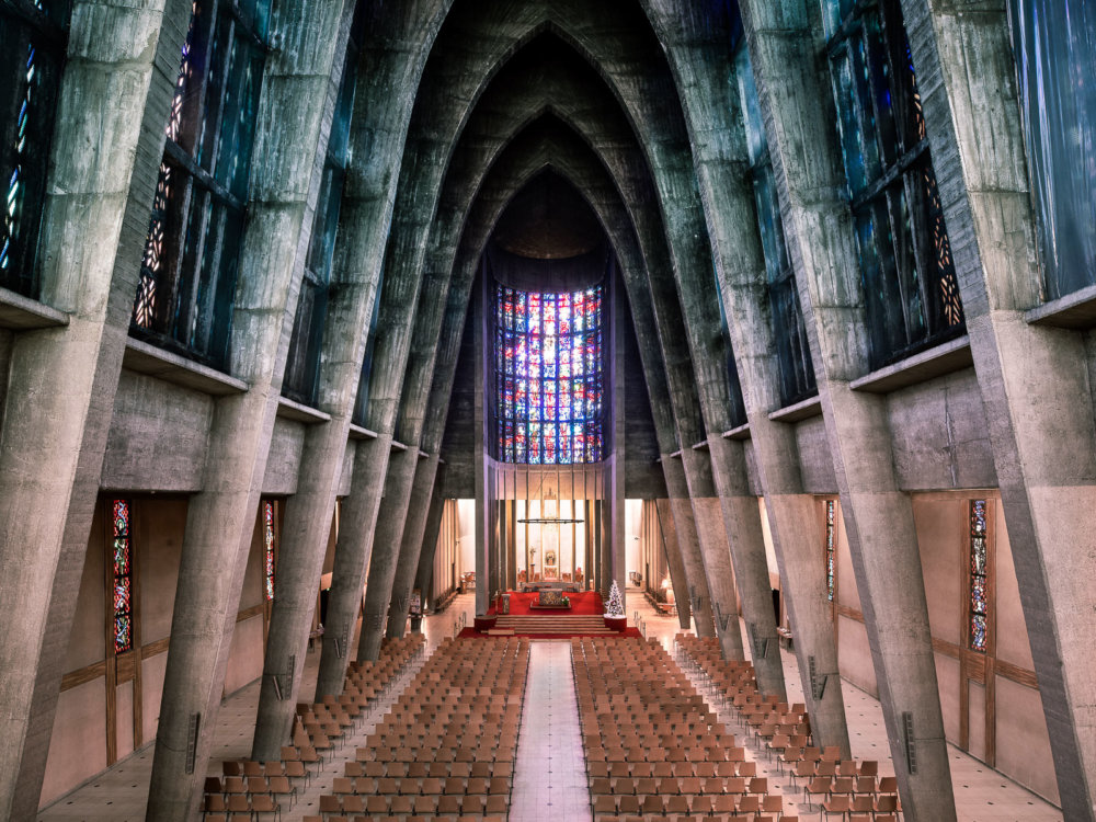 Sacred Spaces A Series On Modernist Churches By Thibaud Poirier 9