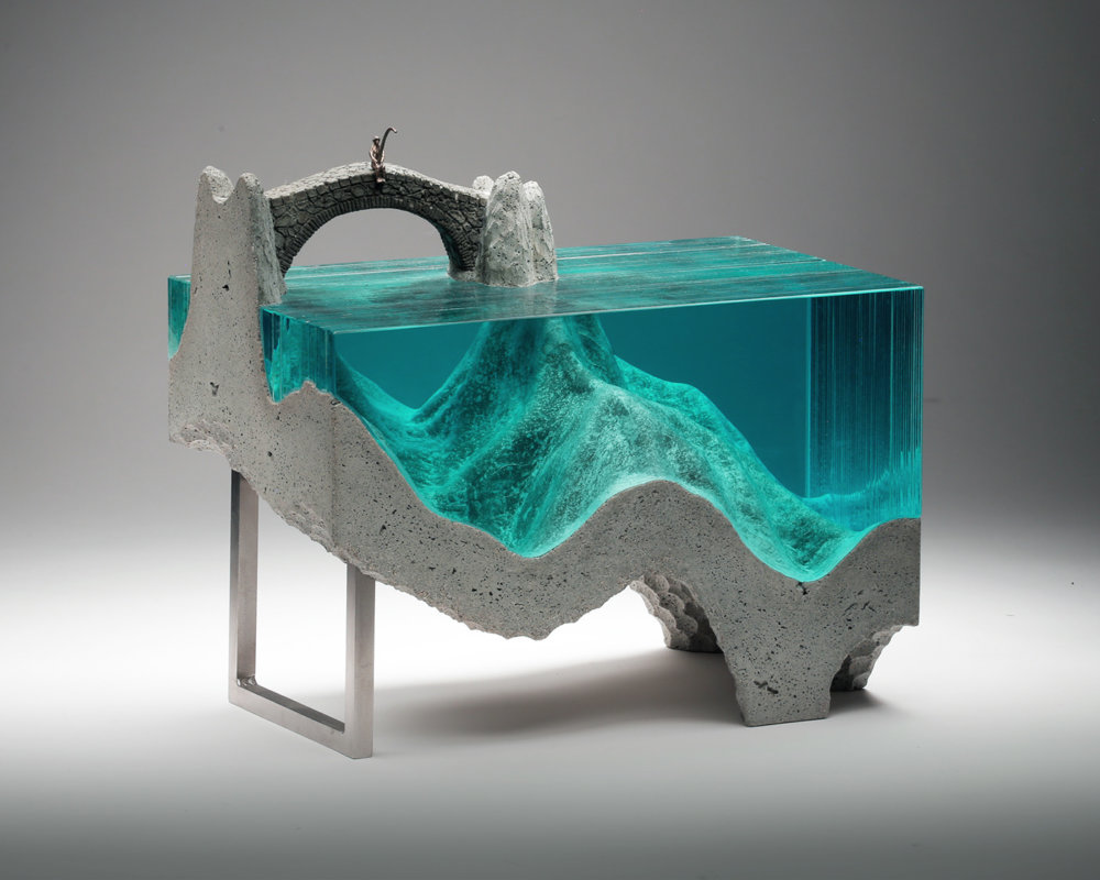 Sea And Waterbody Glass Sculptures By Ben Young 10