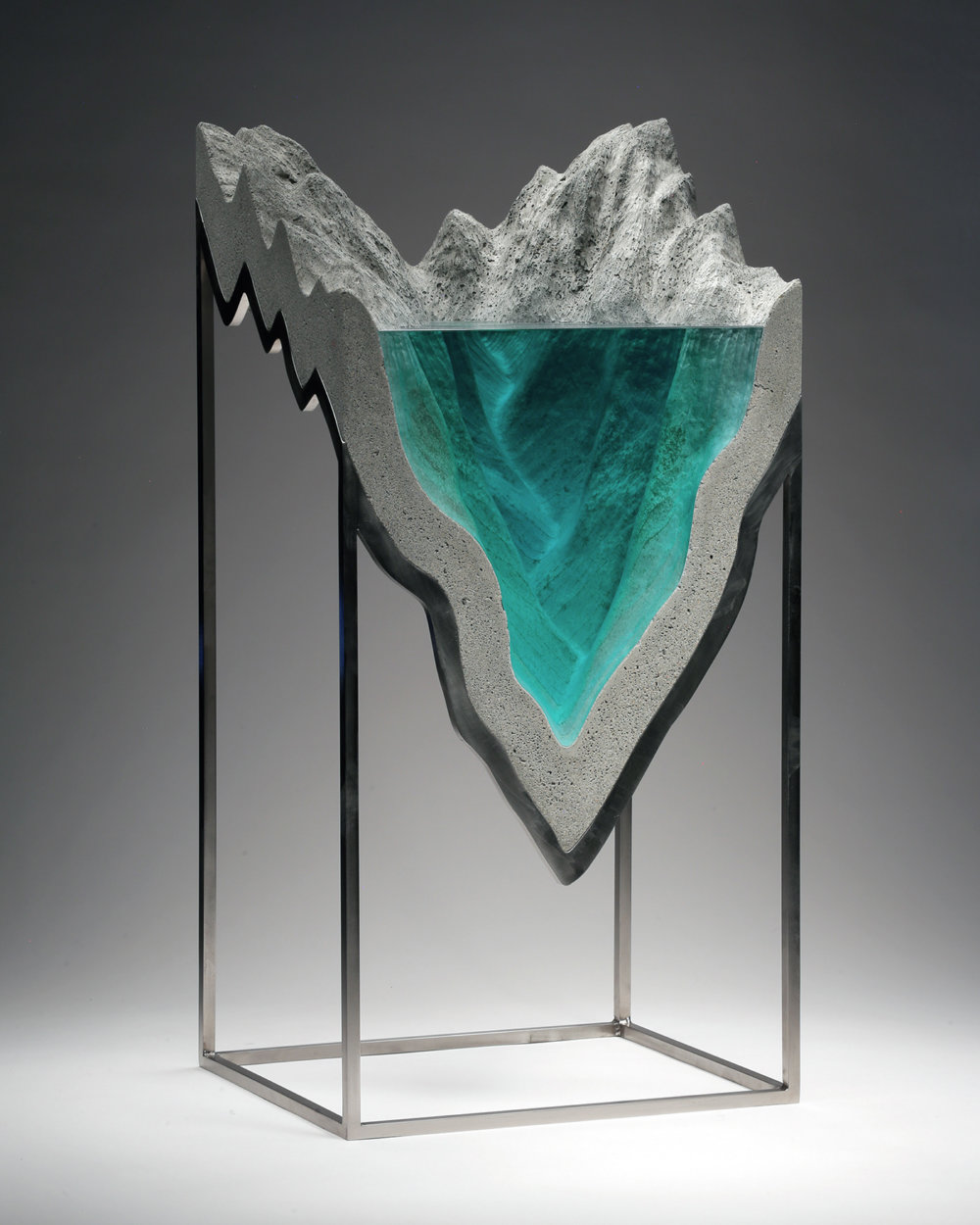 Sea And Waterbody Glass Sculptures By Ben Young 7