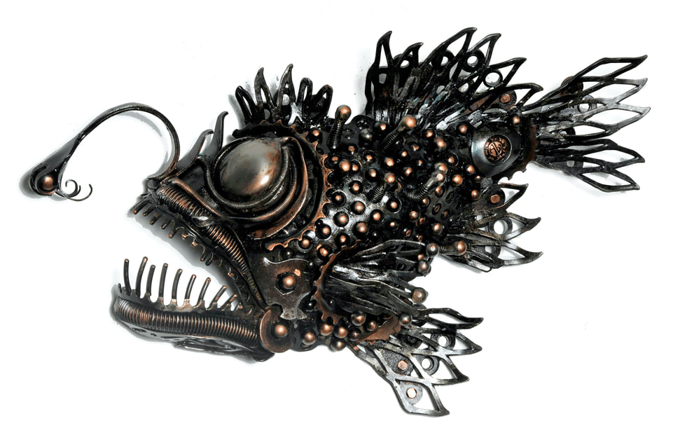 Striking Animal Scrap Metal Sculptures By Alan Williams 10