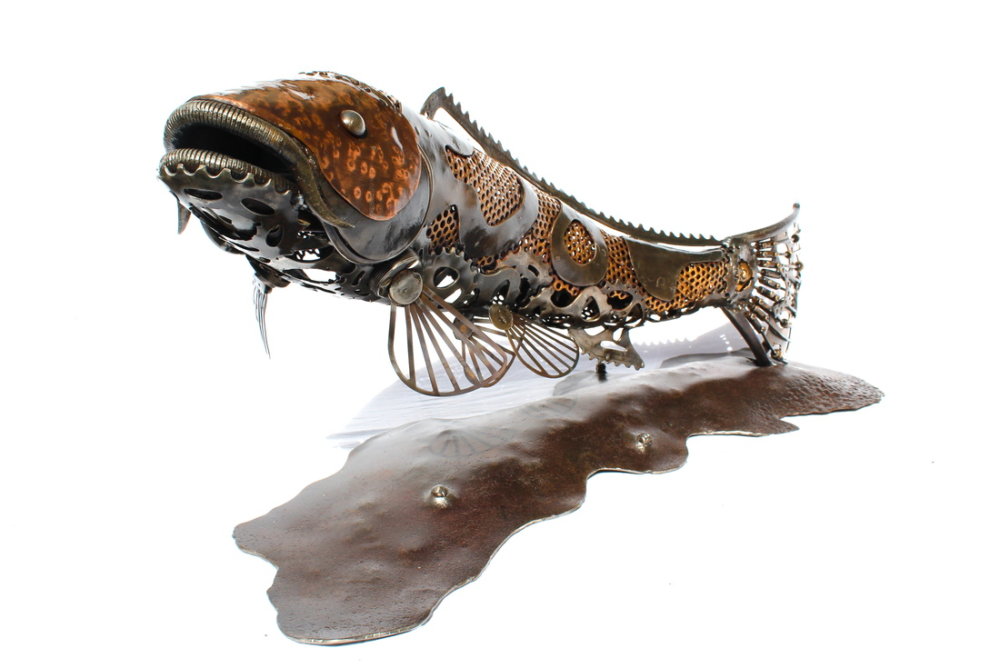 Striking Animal Scrap Metal Sculptures By Alan Williams 12