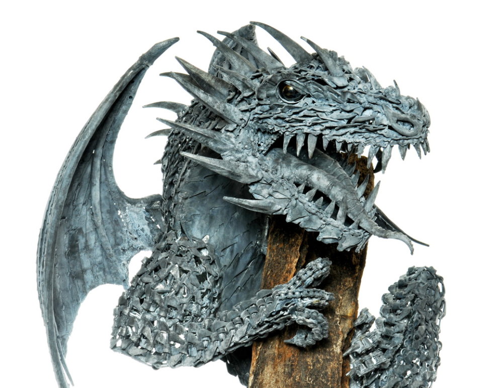 Striking Animal Scrap Metal Sculptures By Alan Williams 8