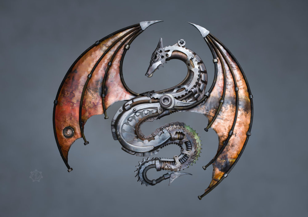 Striking Animal Scrap Metal Sculptures By Alan Williams 9