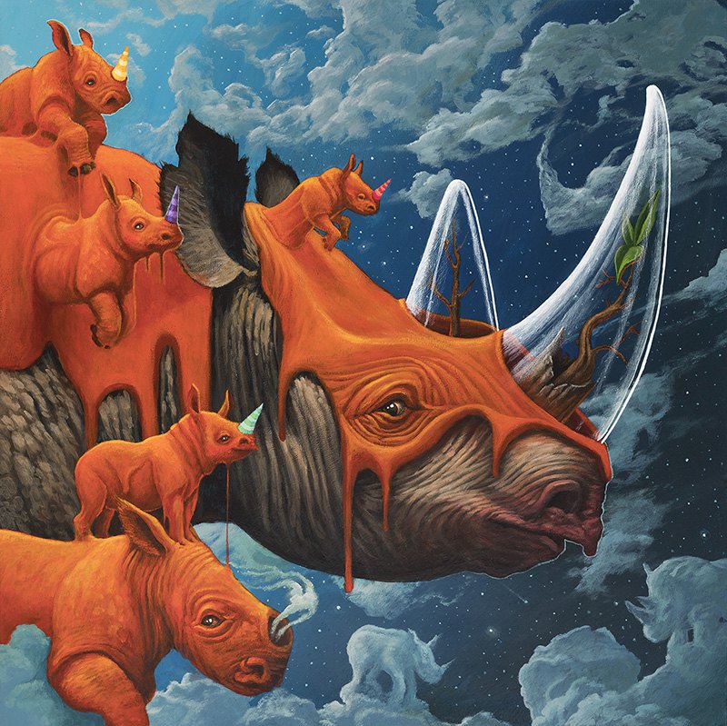 Surrealist Animal Murals And Illustrations In Vivid Colors By Dulk 6
