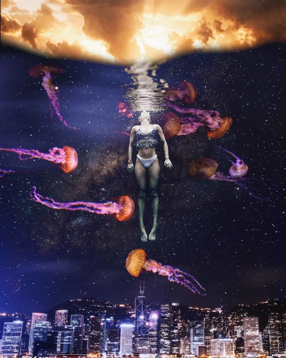 Surrealist Digital Photo Manipulations By Kameliya Schneider 1