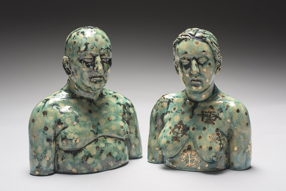 Surrealist Figure Ceramic Sculptures By Adrian Arleo 8