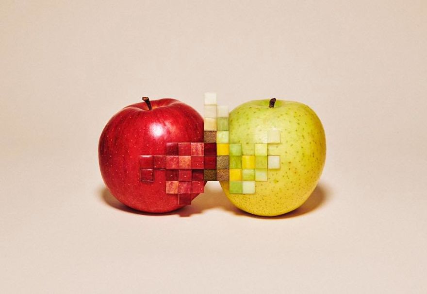 Amazing Pixelated Food Sculptures By Yuni Yoshida 3