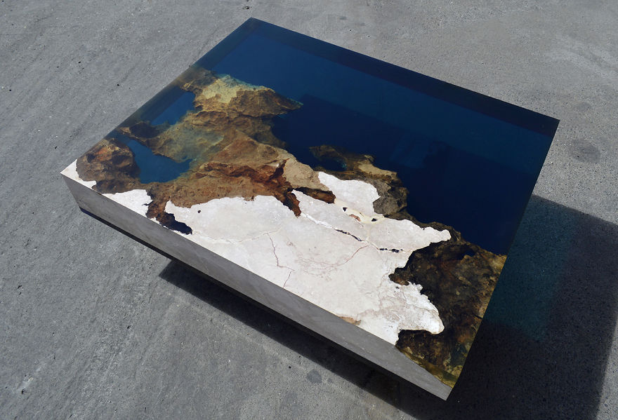 Astonishing Ocean Themed Tables By Alexandre Chapelin 11