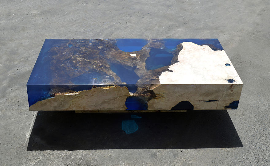 Astonishing Ocean Themed Tables By Alexandre Chapelin 13