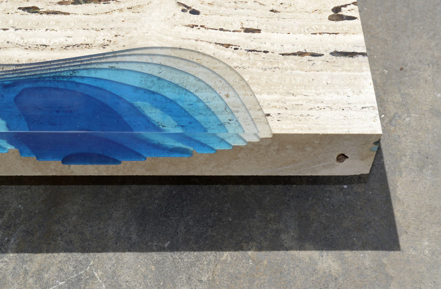 Astonishing Ocean Themed Tables By Alexandre Chapelin 2