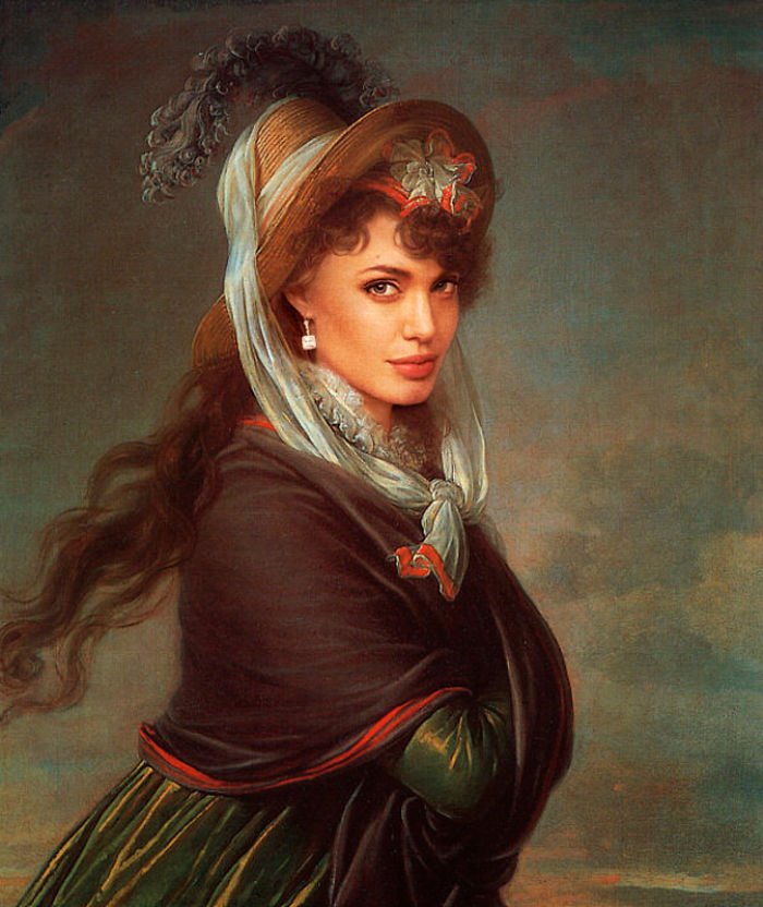 Classic Paintings Digitally Recreated With Celebrities Of Today By Design Crowd 16