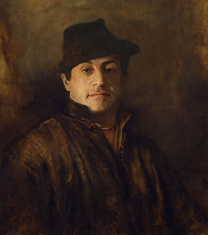 Classic Paintings Digitally Recreated With Celebrities Of Today By Design Crowd 17