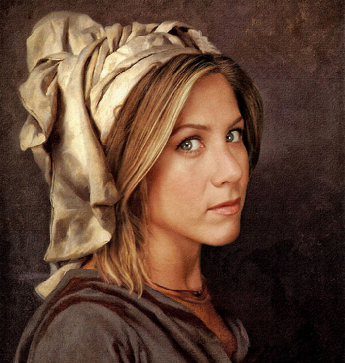 Classic Paintings Digitally Recreated With Celebrities Of Today By Design Crowd 3