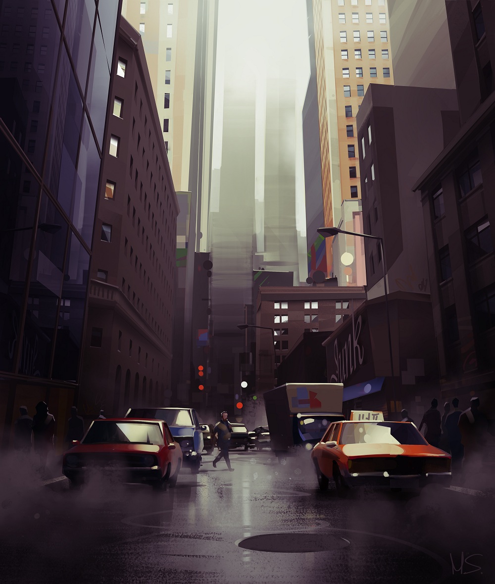 Colorful Figurative And Urban Illustrations By Michal Sawtyruk 4