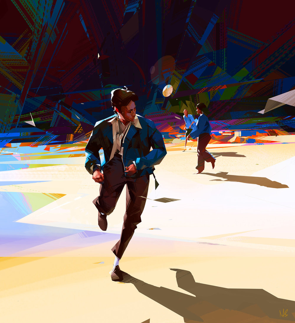 Colorful Figurative And Urban Illustrations By Michal Sawtyruk 5