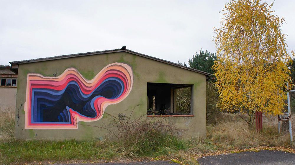 Colorful Gateways Impressive Three Dimensional Murals By 1010 12