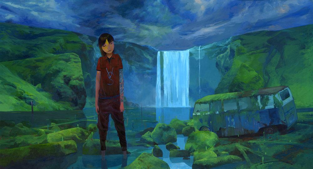 Colorful Illustrative Paintings By Andrew Hem 2