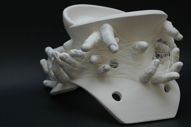 Creepy Ceramic Sculptures By Ronit Baranga 13