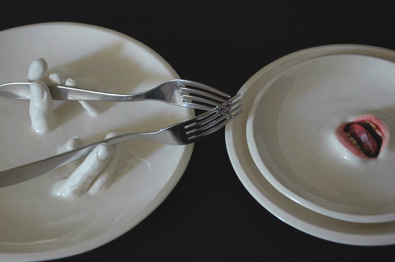 Creepy Ceramic Sculptures By Ronit Baranga 16