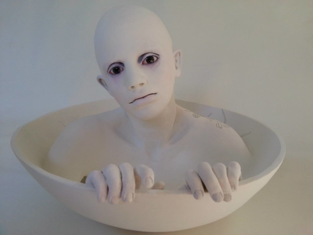 Creepy Ceramic Sculptures By Ronit Baranga 18
