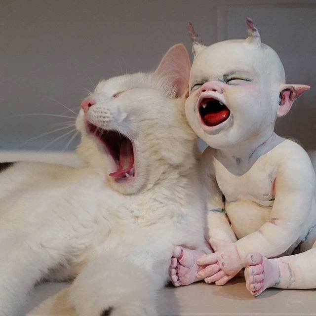 Creepy Ceramic Sculptures By Ronit Baranga 5