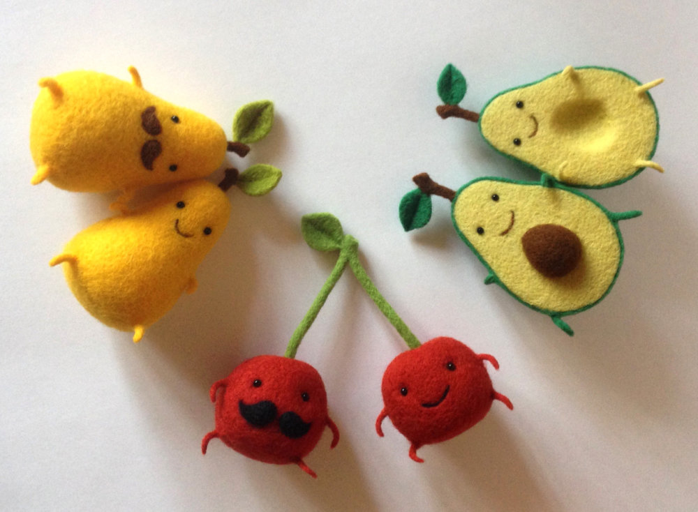 Cute Felted Food Sculptures By Hanna Dovhan 12