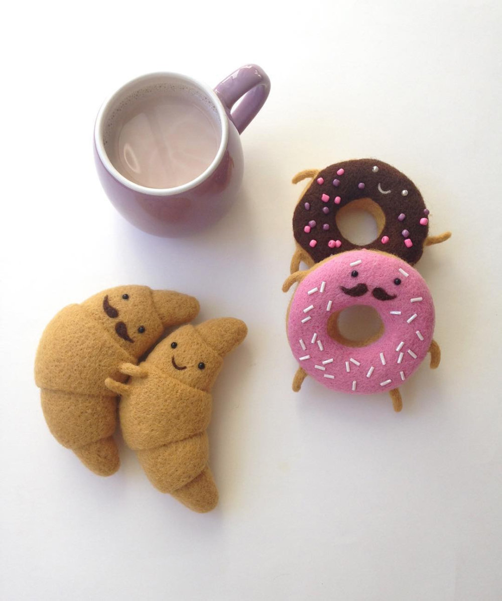 Cute Felted Food Sculptures By Hanna Dovhan 13