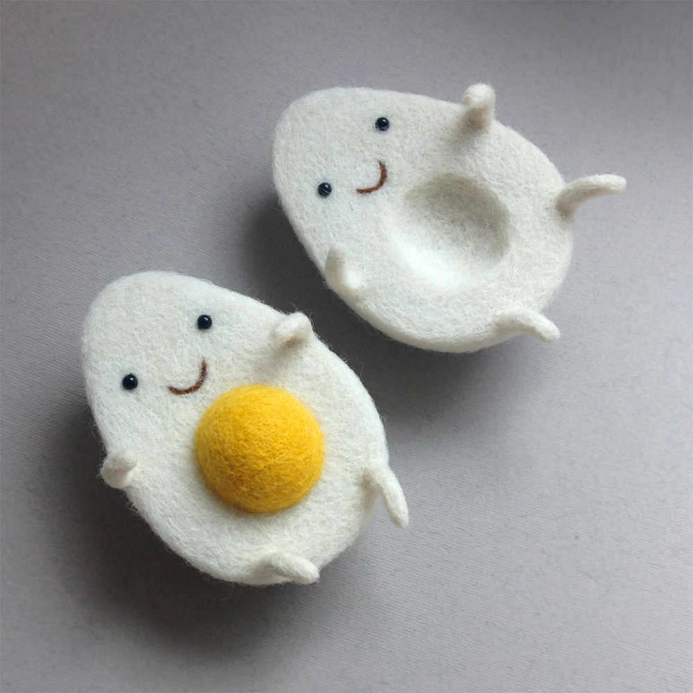 Cute Felted Food Sculptures By Hanna Dovhan 6