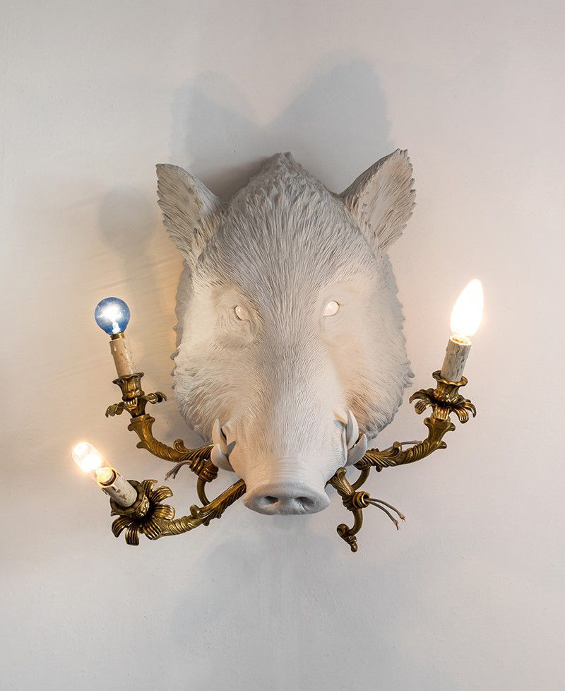 Figurative Lamp Sculptures By Marcantonio Raimondi Malerba 5