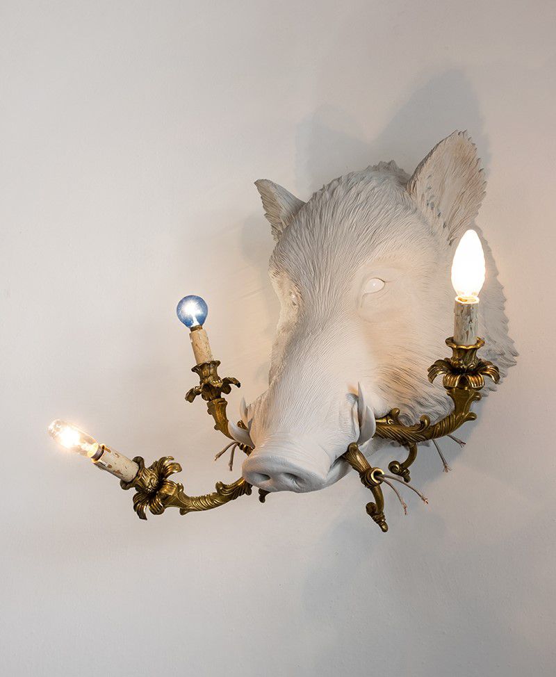 Figurative Lamp Sculptures By Marcantonio Raimondi Malerba 6