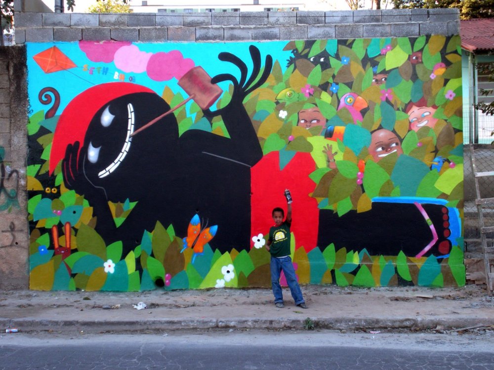 Giant And Colorful Murals By Seth Globepainter 8