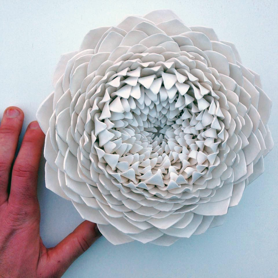 Gorgeous Handmade Ceramic Flowers And Succulents By Owen Mann 14