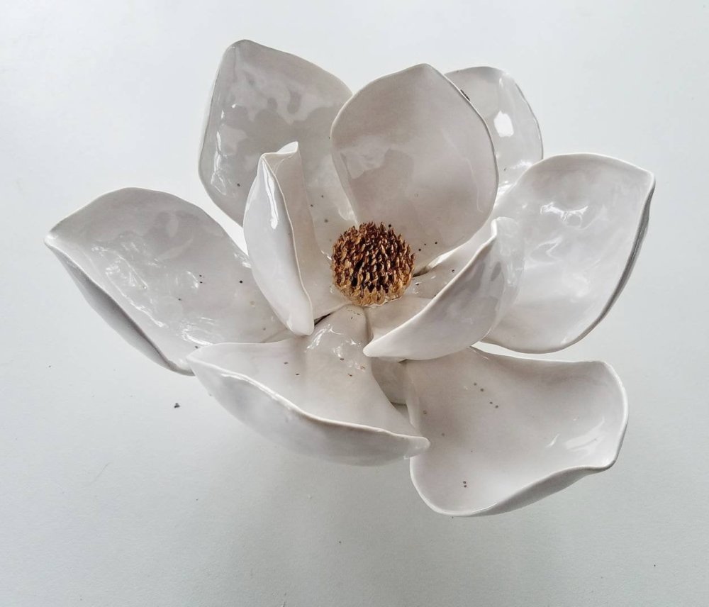 Gorgeous Handmade Ceramic Flowers And Succulents By Owen Mann 2