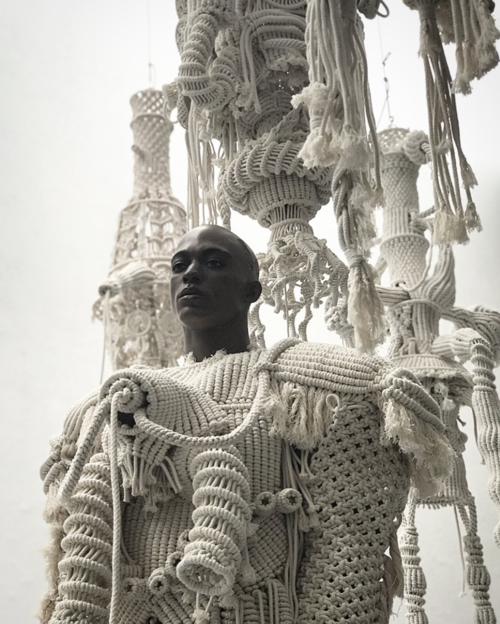 Knots Textile Armors By Sandra De Groot 11