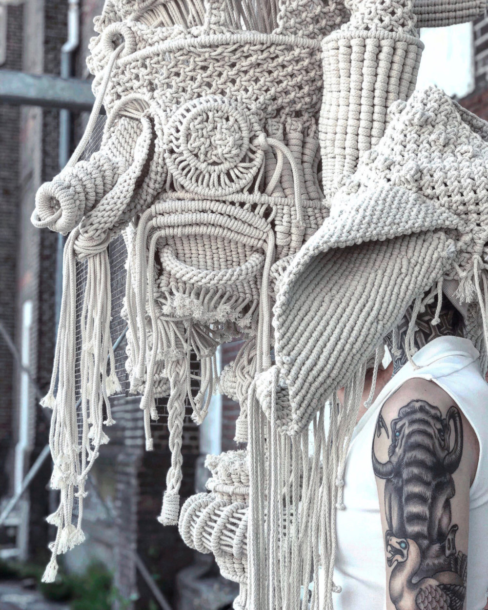 Knots Textile Armors By Sandra De Groot 7