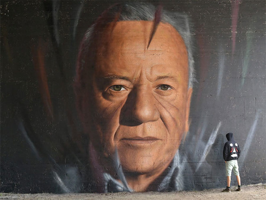 Large Scale Hyper Realistic Portrait Murals By Jorit Agoch 10