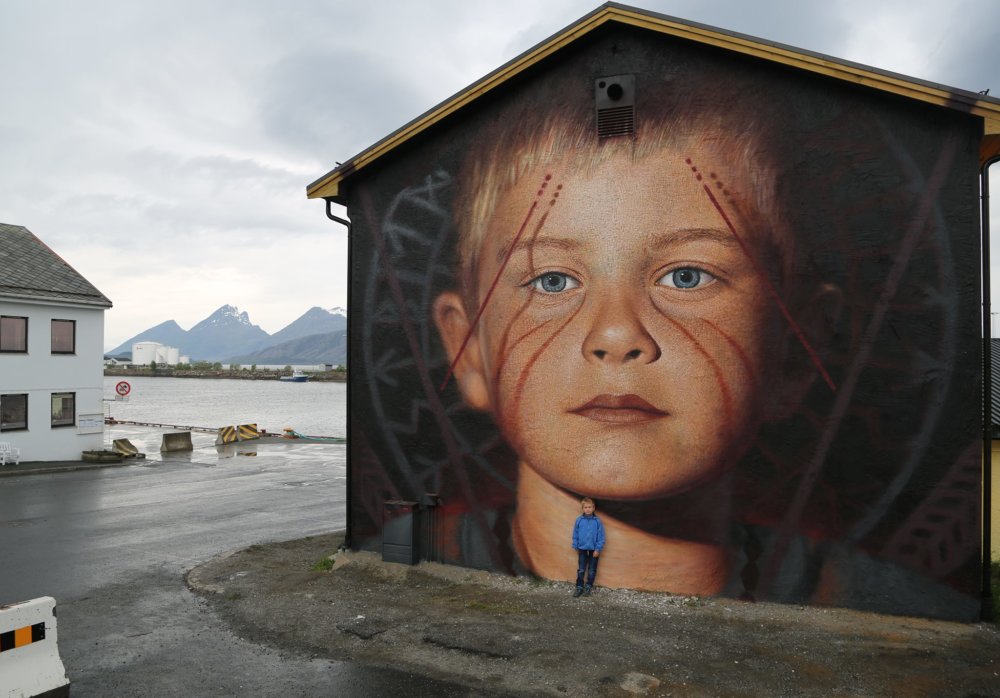 Large Scale Hyper Realistic Portrait Murals By Jorit Agoch 15