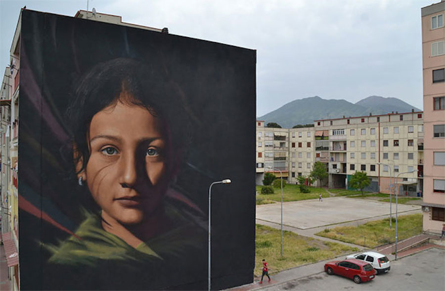 Large Scale Hyper Realistic Portrait Murals By Jorit Agoch 5