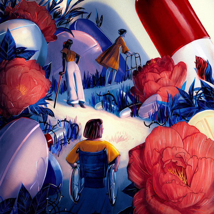 Light And Shadow Fascinating Editorial Illustrations By Zoe Van Dijk 10