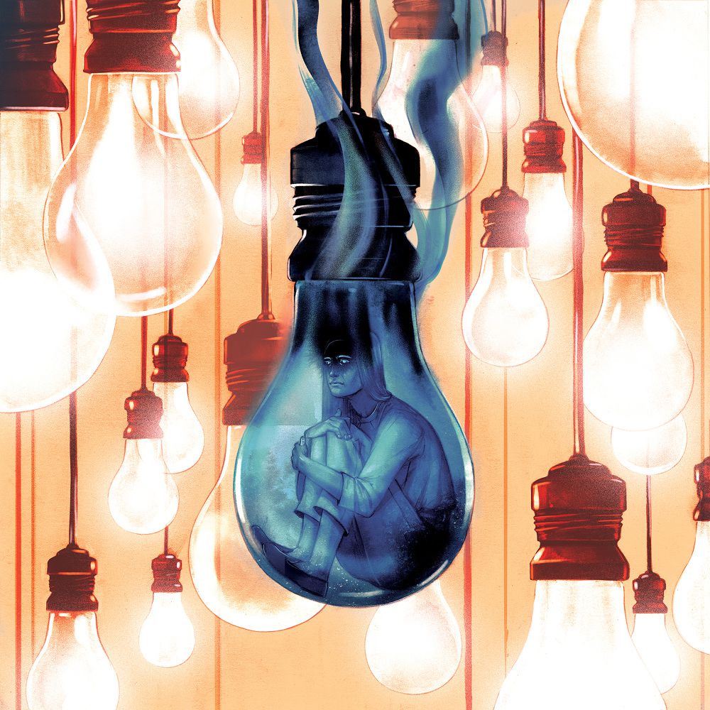 Light And Shadow Fascinating Editorial Illustrations By Zoe Van Dijk 17