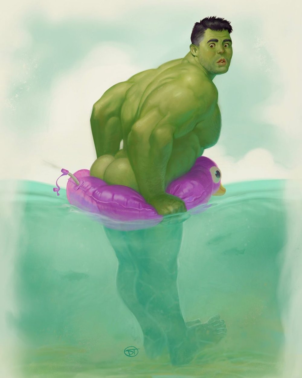 Marvel Characters Recreated As Pin Ups By David Talaski 11