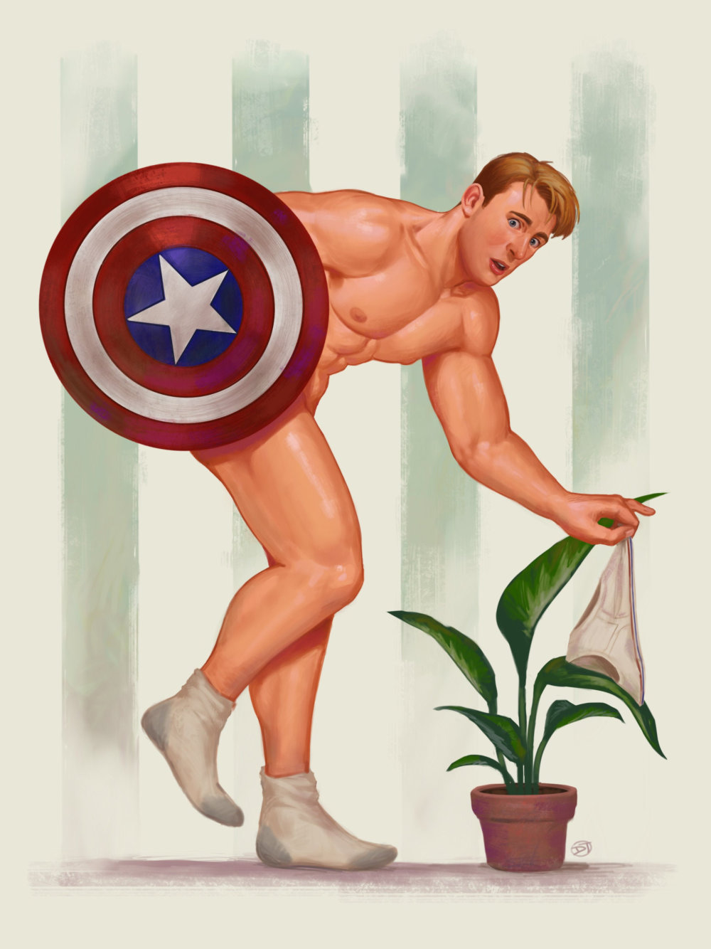 Marvel Characters Recreated As Pin Ups By David Talaski 3