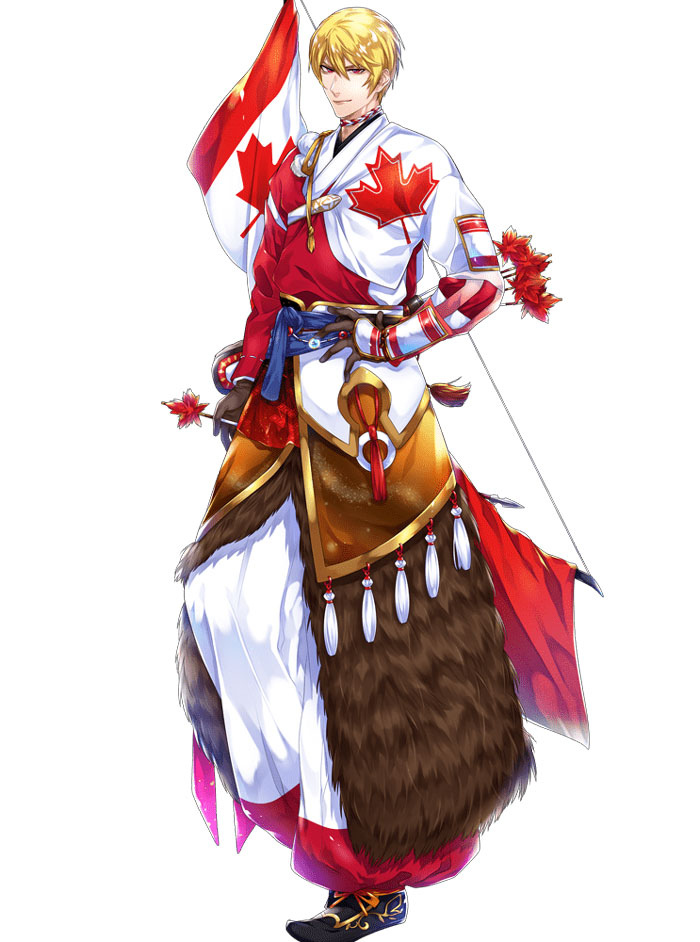 National Flags Turned Into Amazing Anime Characters For The 2020 Olympics By World Flags 12