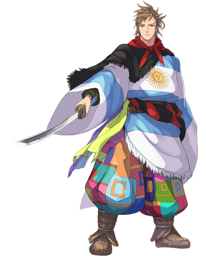 National Flags Turned Into Amazing Anime Characters For The 2020 Olympics By World Flags 22