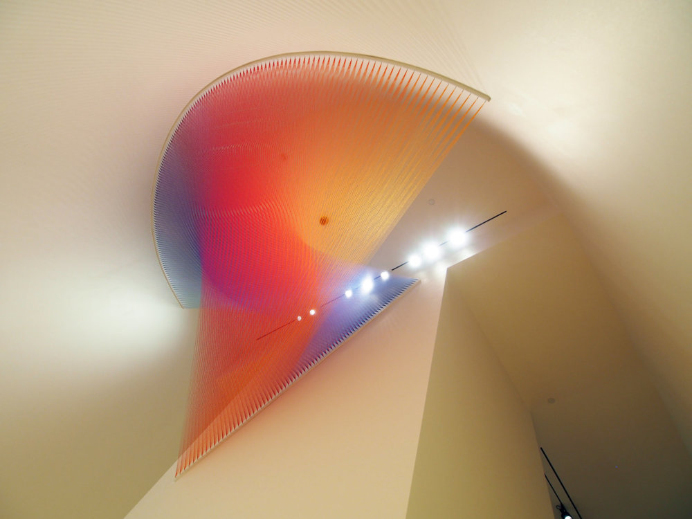 Rainbow Themed Thread Installations By Gabriel Dawe 4