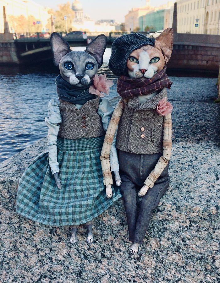 Realistic Dolls Of Sphynx Cats By Elena Alekhina 1