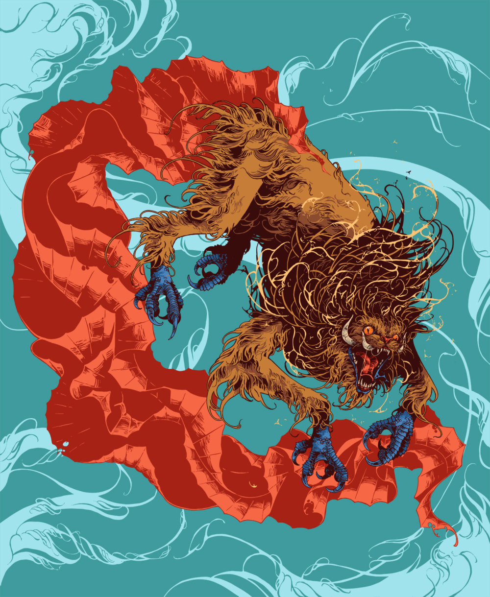 Striking And Intricate Beast Illustrations By Ivan Belikov 1