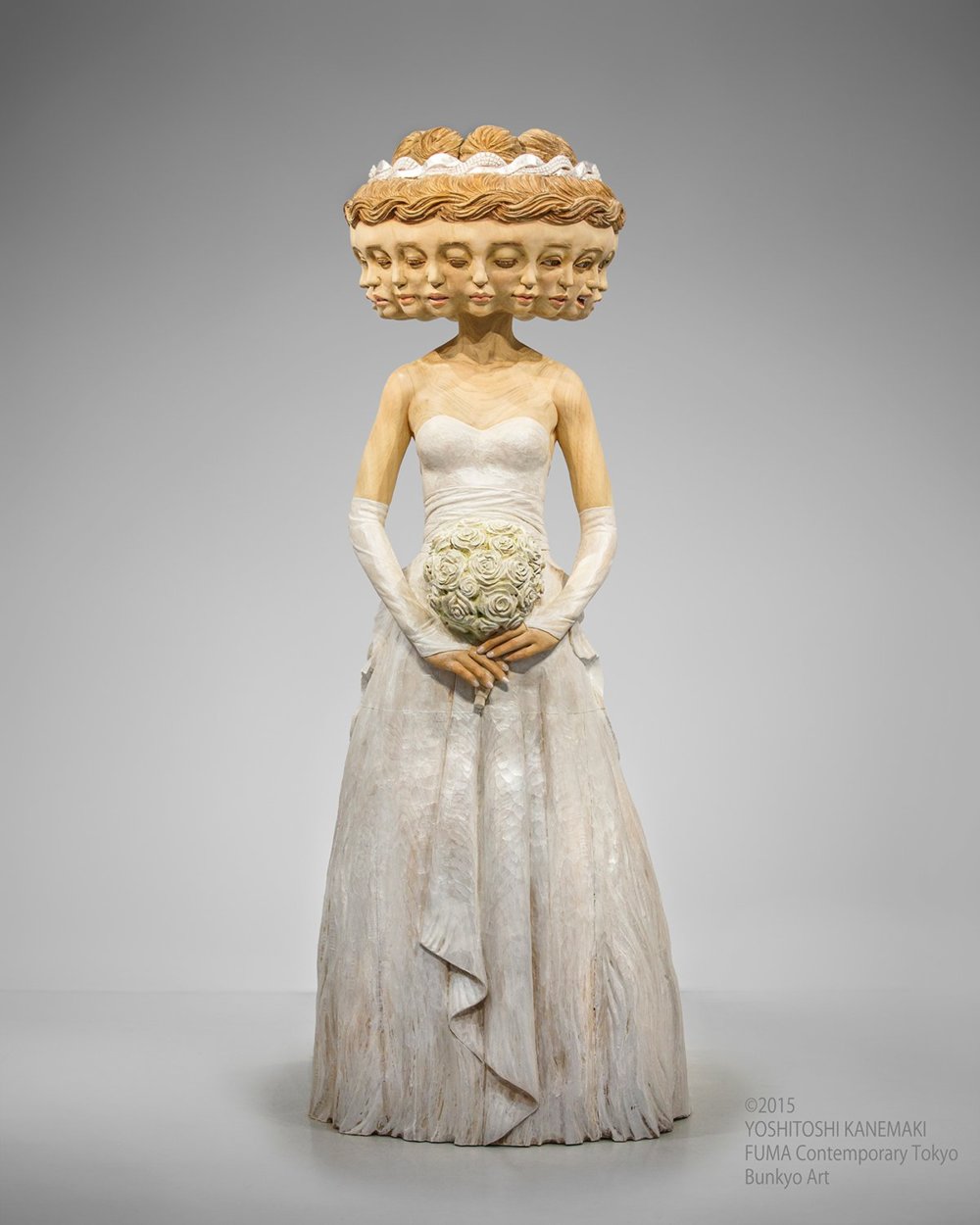 Surreal Figurative Wood Sculptures By Yoshitoshi Kanemaki 13