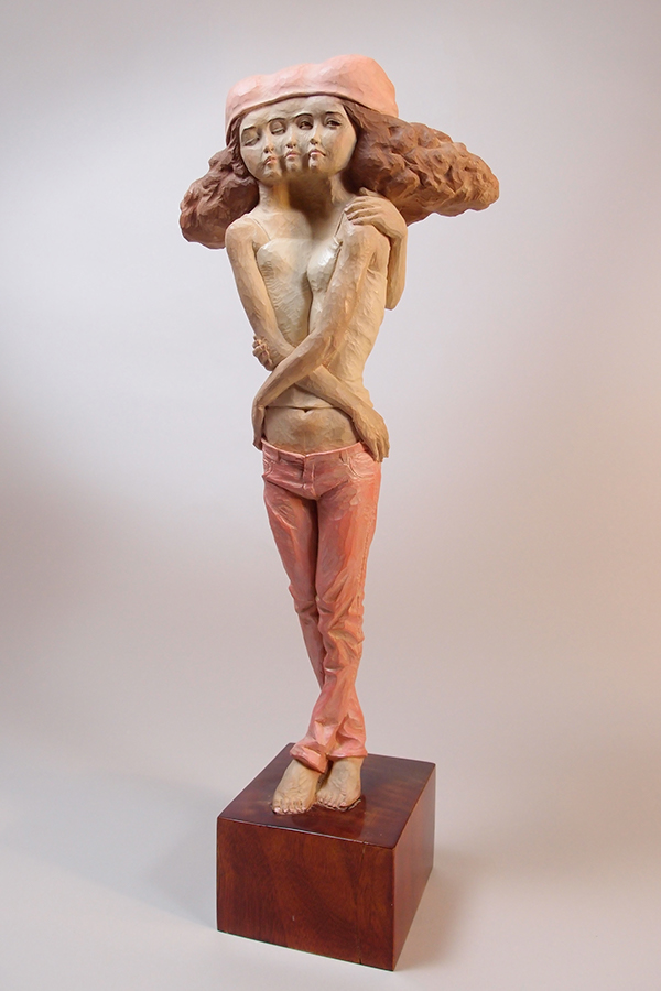 Surreal Figurative Wood Sculptures By Yoshitoshi Kanemaki 17