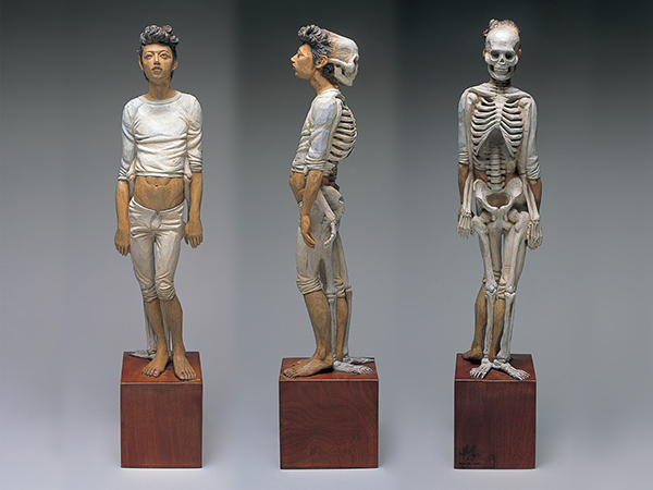Surreal Figurative Wood Sculptures By Yoshitoshi Kanemaki 20